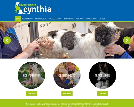 Hondentrimsalon Cynthia Logo