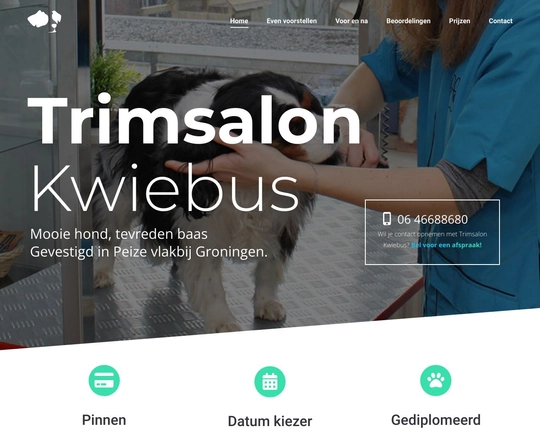 Trimsalon Kwiebus Logo