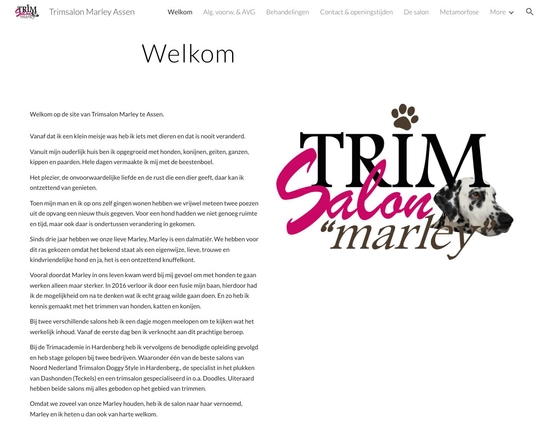 Trimsalon Marley Assen Logo