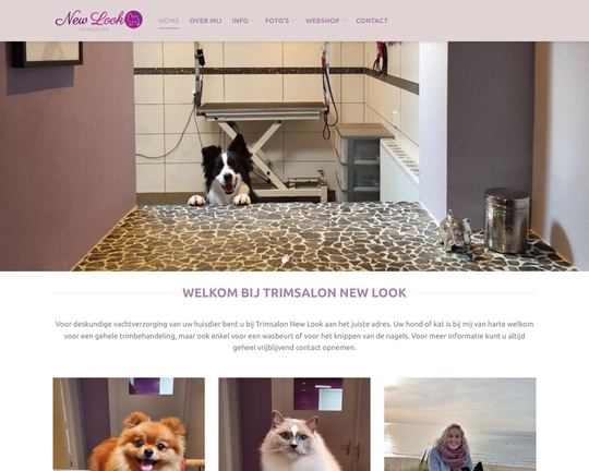 Trimsalon New Look Logo