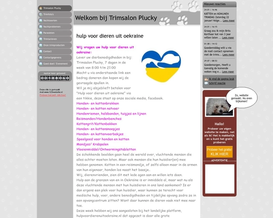 Trimsalon Plucky Logo